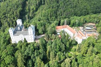 Račice Castle area